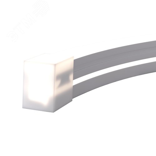 Неон гибкий 17x12 24В 10Вт/м 4000K IP67 5м 432002 - фото 1