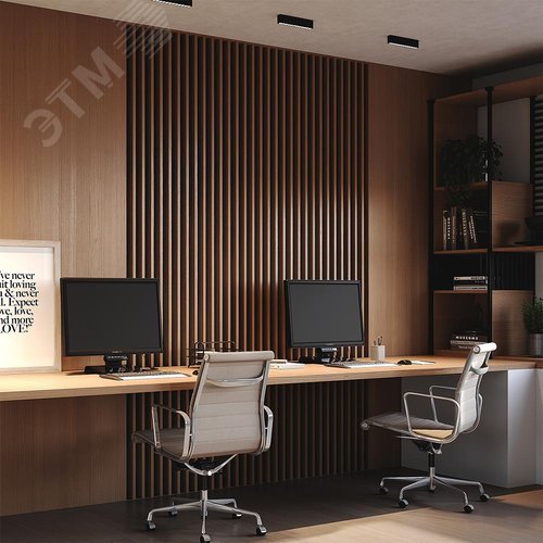 Светильник потолочный Technical C066CL-20W3-6K-B Черный - фото 2