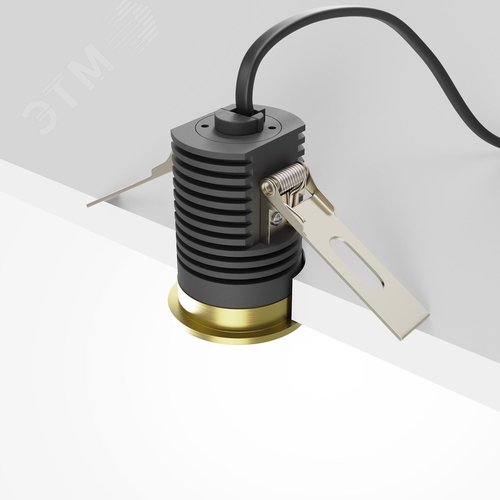 Светильник встраиваемый Mini DL059-7W3K-BS Черный - фото 6