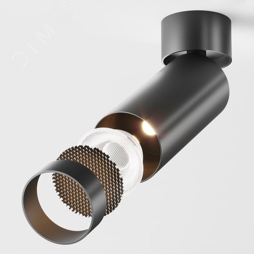 Светильник потолочный FOCUS LED LED 12W Черный - фото 3