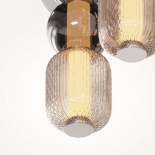 Светильник потолочный Drop LED 60W Хром - фото 5