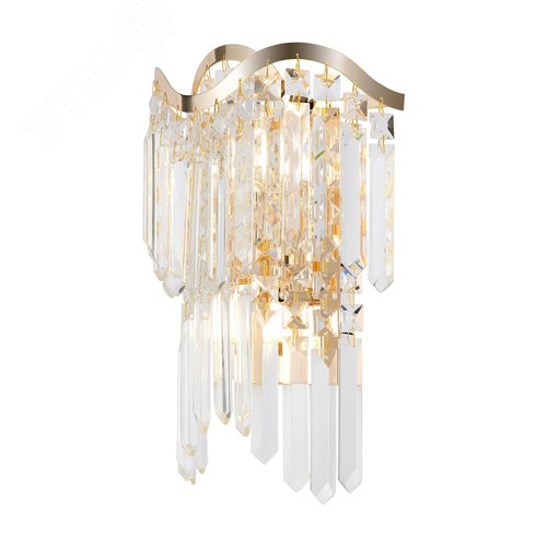 Светильник настенный (бра) Maytoni DIA201WL-02G Золото - фото 4