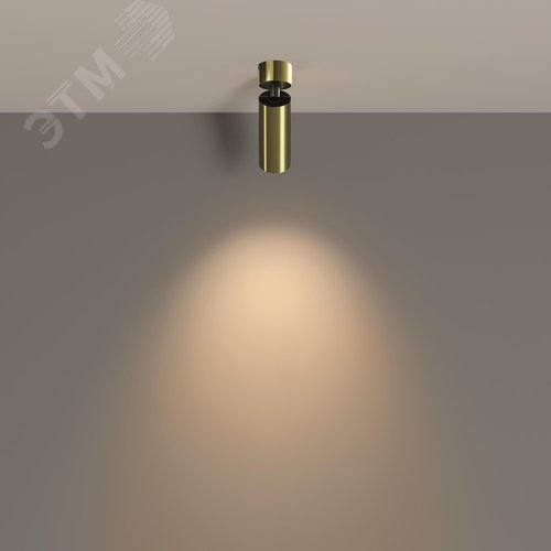 Светильник потолочный FOCUS LED LED 12W Латунь - фото 3
