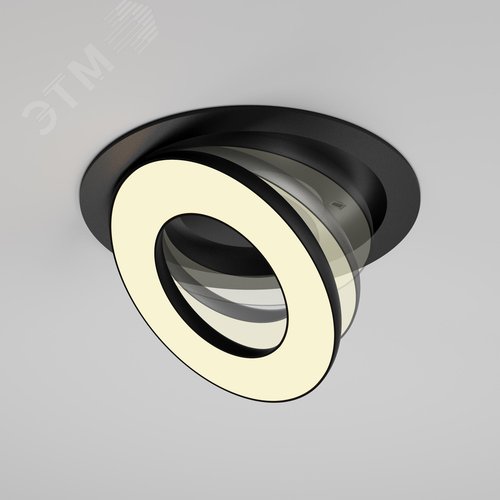 Светильник встраиваемый Vector DL102-12W2.7K-B Черный - фото 7