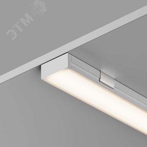 Профиль алюминиевый накладной 15x6 (Белый, 2 м), ALM-001-W-2M - фото 6