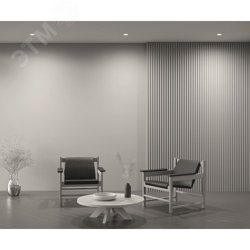 Светильник встраиваемый LED Stockton 3000-6000K 1x7Вт 110 град IP44 белый - фото 2