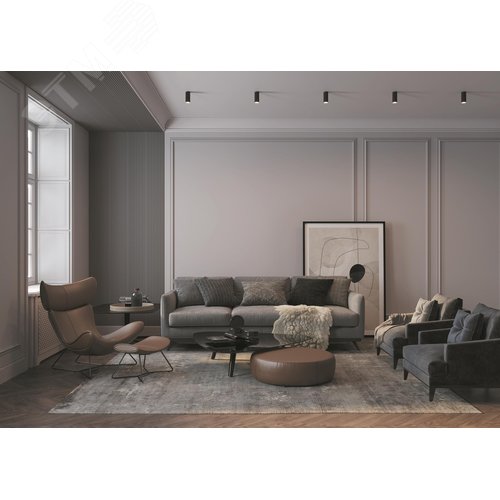 Светильник потолочный FOCUS S GU10 1x10Вт - фото 2