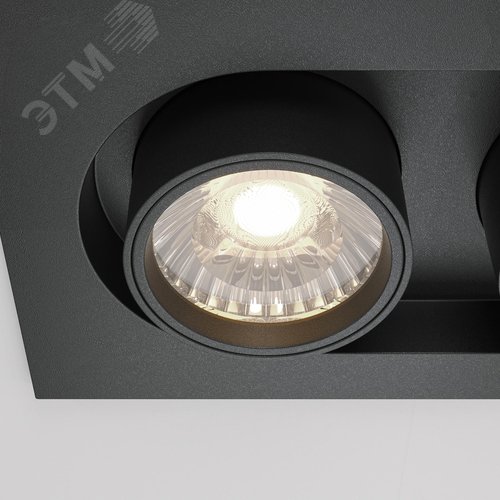 Светильник встраиваемый Hidden DL045-02-10W4K-B Черный - фото 2