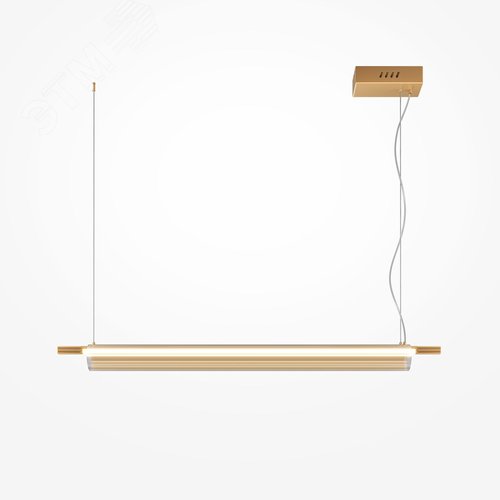 Светильник подвесной Loom LED 20W Латунь - фото 4