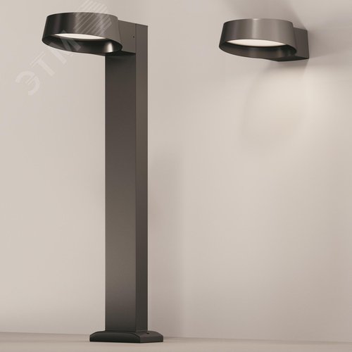 Светильник ландшафтный Outdoor Share IP 54 LED 12W 3000 K Графит - фото 5