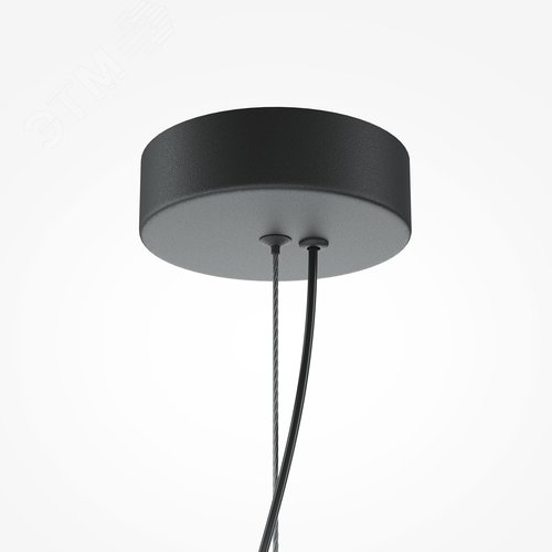 Светильник подвесной Flat LED 20W Черный и Латунь - фото 6