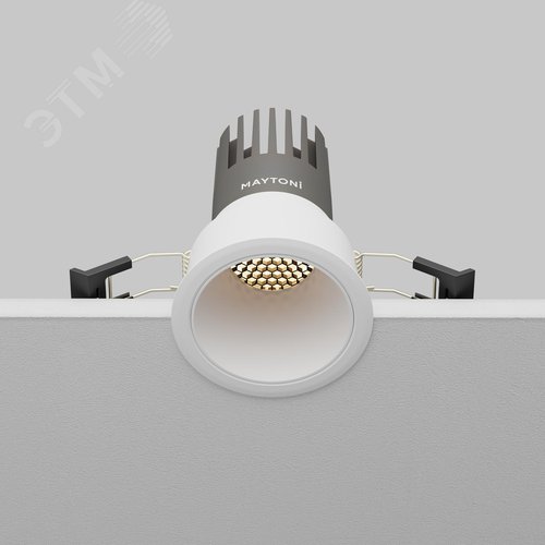 Светильник встраиваемый Dip DL116-10W-3K-W Белый - фото 7