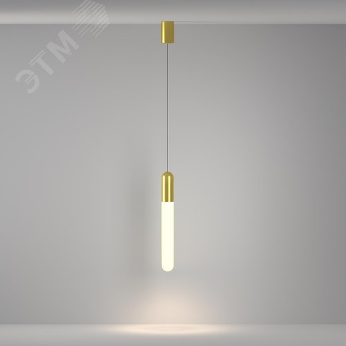 Светильник подвесной Mist LED 12W Латунь - фото 3