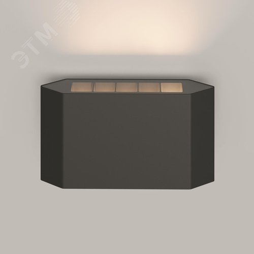 Подсветка архитектурная Outdoor Pull IP 54 LED 5W 3000 K Графит - фото 6
