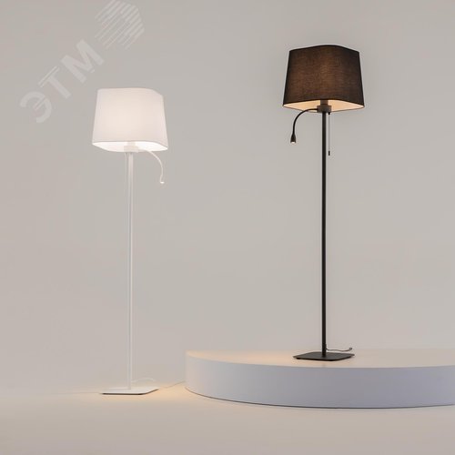 Светильник напольный (торшер) Farel E27х1х60W Белый - фото 3