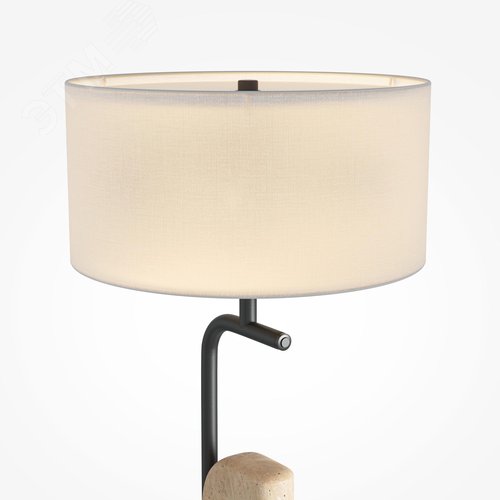 Светильник настольный Glamping E14х2х40W Черный - фото 4