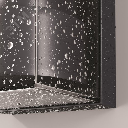 Светильник настенный (бра) Outdoor Conf IP 65 E27х1х15W Графит - фото 5