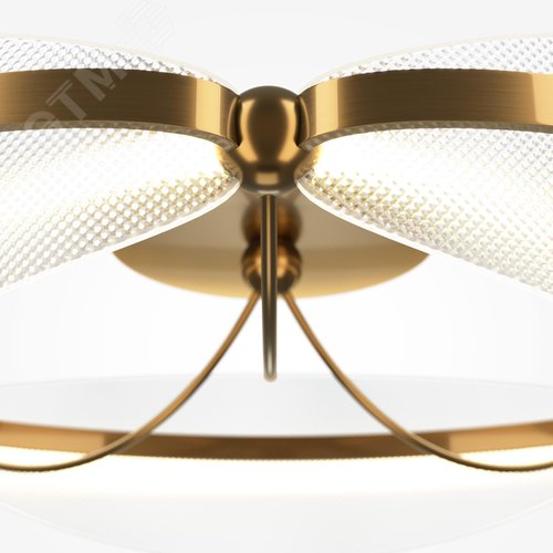 Светильник потолочный Breeze LED 45W Латунь - фото 6