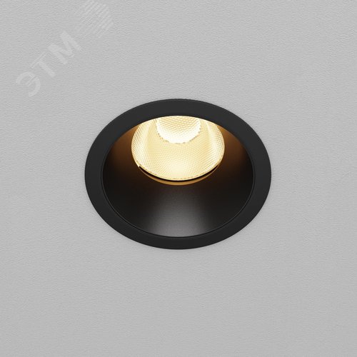 Светильник встраиваемый Dip DL117-15W-2.7K-B Черный - фото 5