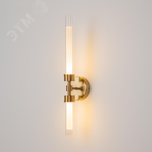 Светильник настенный (бра) Maytoni MOD116WL-L7BS3K Латунь - фото 4