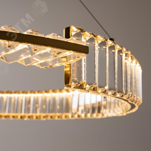 Светильник подвесной Krone LED 45W Латунь - фото 3