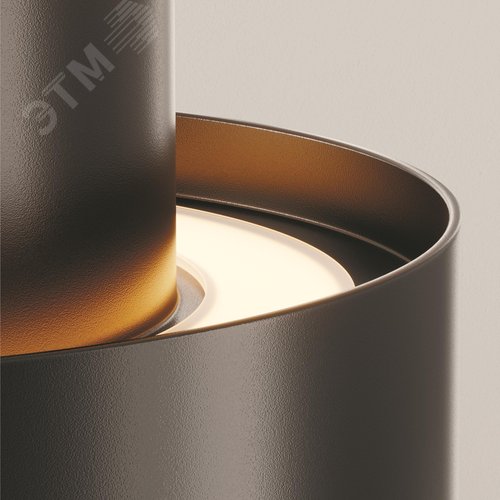 Светильник потолочный Planet LED 16W Черный - фото 3