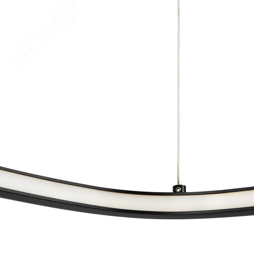 Светильник подвесной Glint LED 25W Черный - фото 5