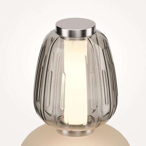 Светильник настольный Pattern LED 28W Хром - фото 5