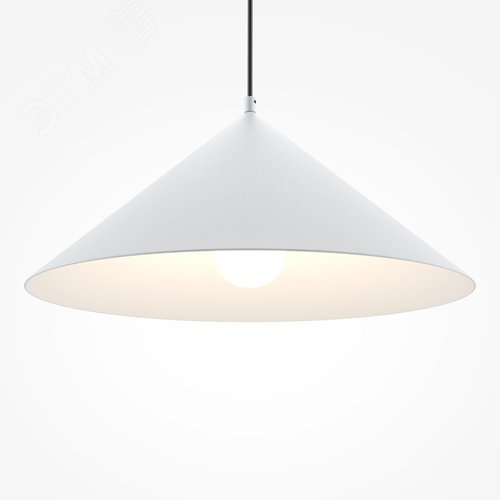 Светильник подвесной Basic colors E27х1х40W Белый - фото 5