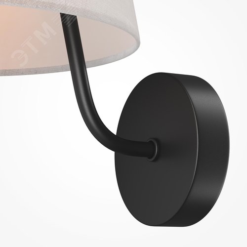 Светильник настенный (бра) Maytoni MOD360WL-01B Черный - фото 4