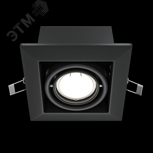 Светильник встраиваемый Metal Modern Черный - фото 3