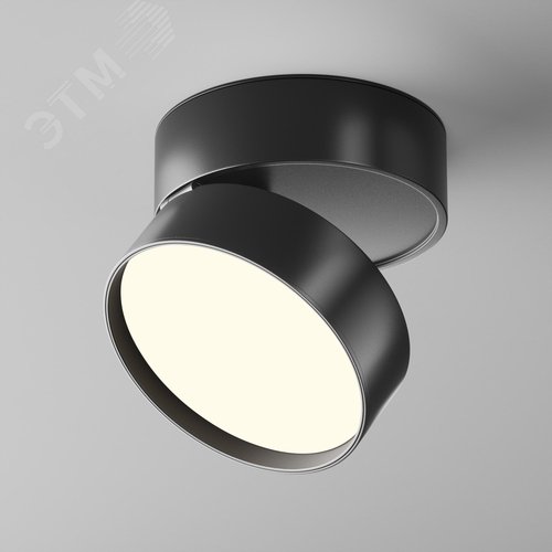Светильник потолочный Onda LED 18W Черный - фото 3