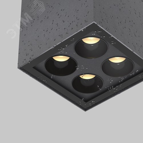 Светильник потолочный Outdoor Ares IP 54 LED 8W 3000 K Графит - фото 6