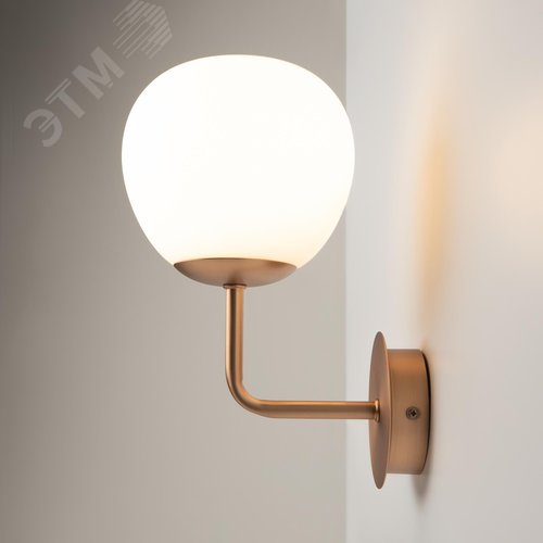 Светильник настенный (бра) Maytoni MOD221-WL-01-G Латунь - фото 3