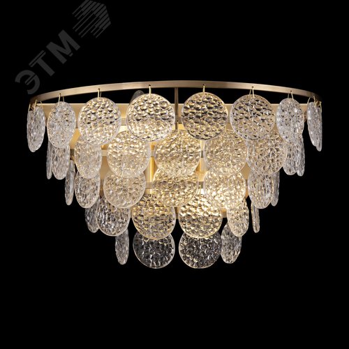 Светильник настенный (бра) Maytoni MOD130WL-02G Золото - фото 4