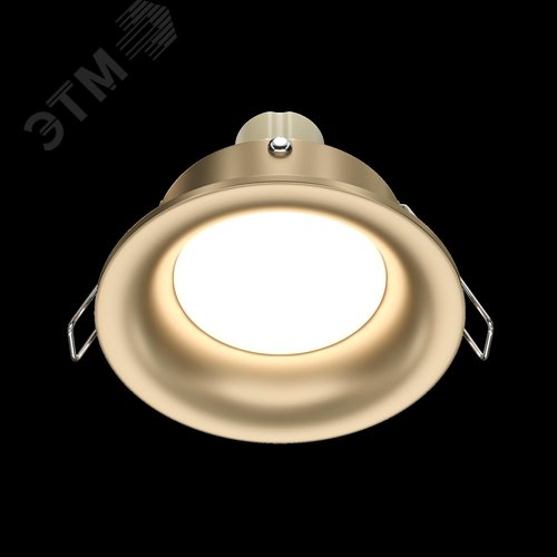 Светильник встраиваемый Slim Матовое Золото - фото 2