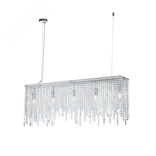 Светильник подвесной Empress E14х5х60W Хром - фото 1