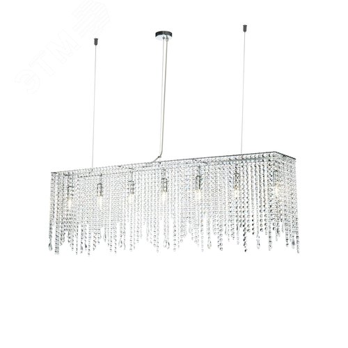 Светильник подвесной Empress E14х7х60W Хром - фото 1