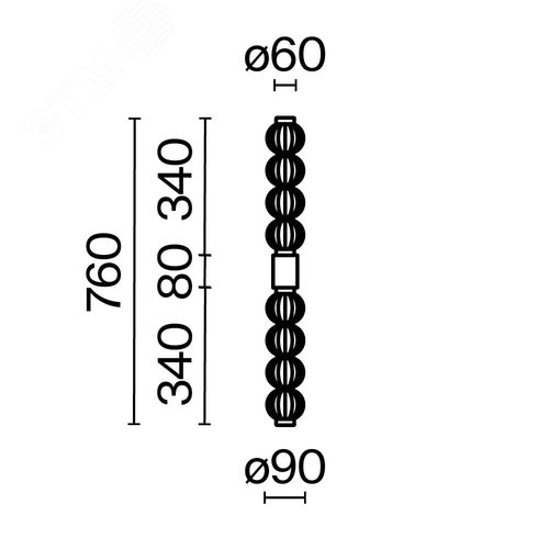 Светильник настенный (бра) Maytoni MOD555WL-L13G3K Золото - фото 2