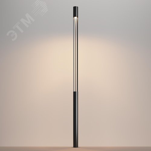 Светильник садово-парковый Outdoor Mill IP 65 LED 30W 3000 K Графит - фото 5