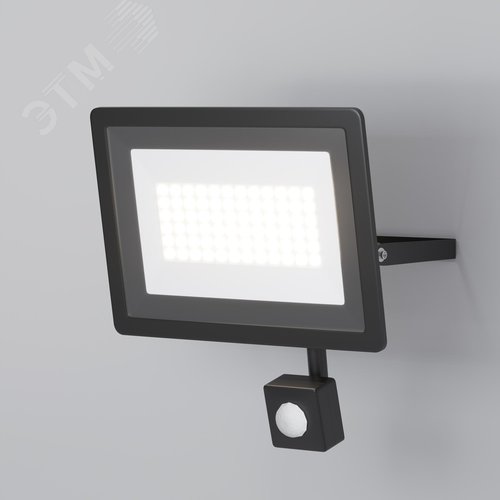Прожектор Outdoor Flood IP 65 LED 50W 4000 K черный - фото 2