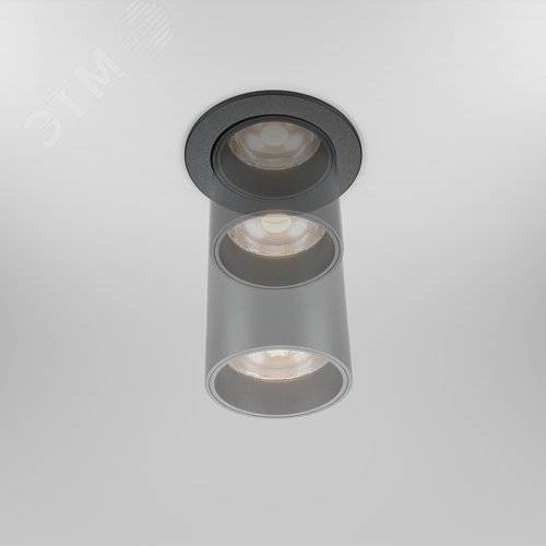 Светильник встраиваемый FOCUS LED DL125-L12-3K-B Черный - фото 6