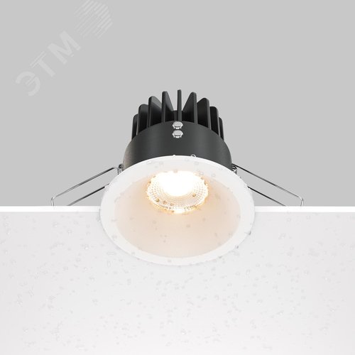 Светильник встраиваемый Zoom DL034-01-12W2.7K-W Белый - фото 4