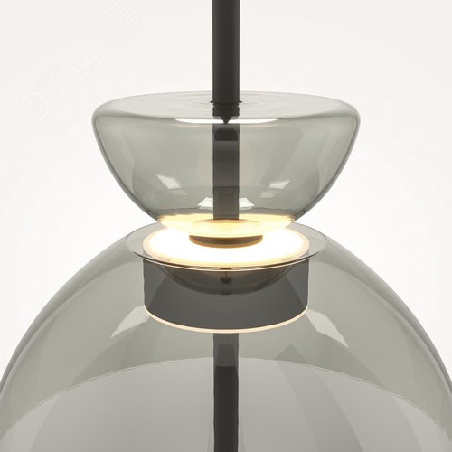 Светильник подвесной Bangkok LED 12W Черный - фото 5