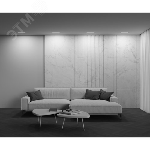 Светильник встраиваемый Basis DL066-20W3-6K-W Белый - фото 7