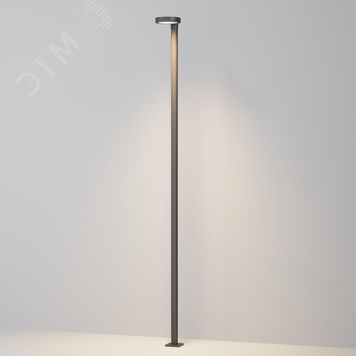 Светильник парковый Outdoor Dion IP 65 LED 50W 3000 K Графит - фото 7