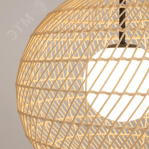 Светильник подвесной Cane G9х1х28W Черный - фото 7