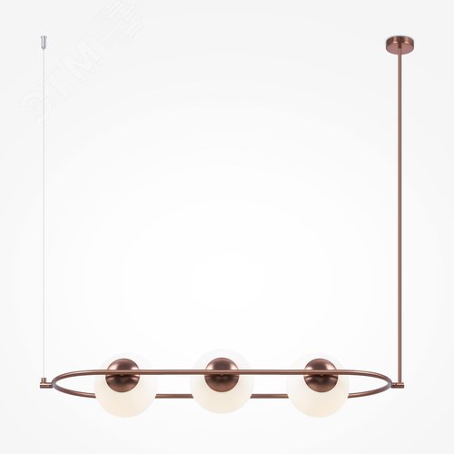 Светильник подвесной Erich E14х3х40W Латунь - фото 3