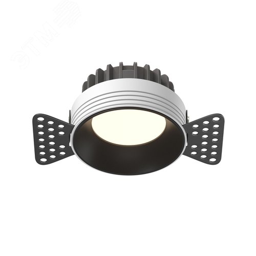 Светильник встраиваемый Okno DL055-8W3-4-6K-TRS-B Черный - фото 1