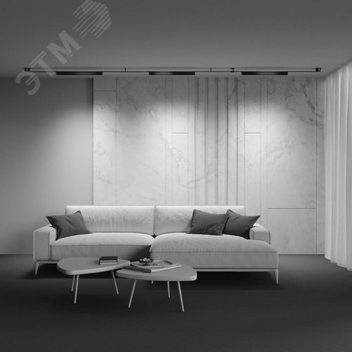 Светильник подвесной Points Parity 3000K 24Вт 40 град черный - фото 7